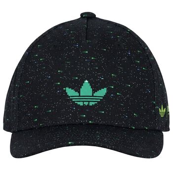 Boys Black Minecraft Logo Cap