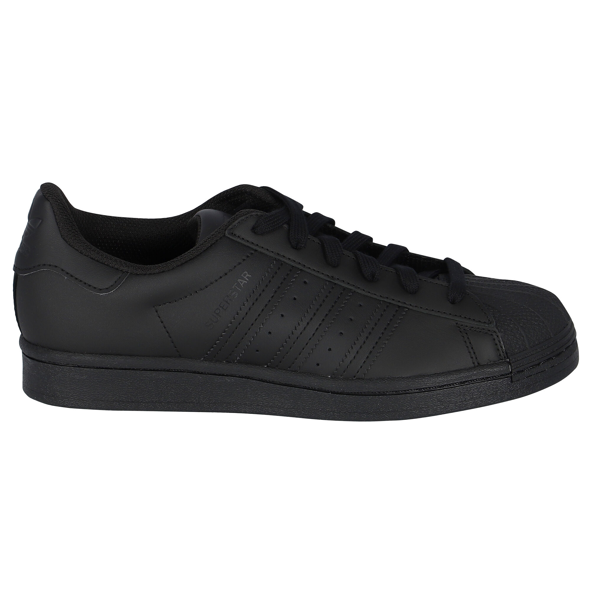 Black adidas top originals trainers