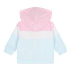 Baby Girls Pink & Blue Logo Tracksuit (3 Piece), 1, hi-res
