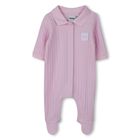 Baby Girls Pink Logo Babygrow Gift Set, 1, hi-res