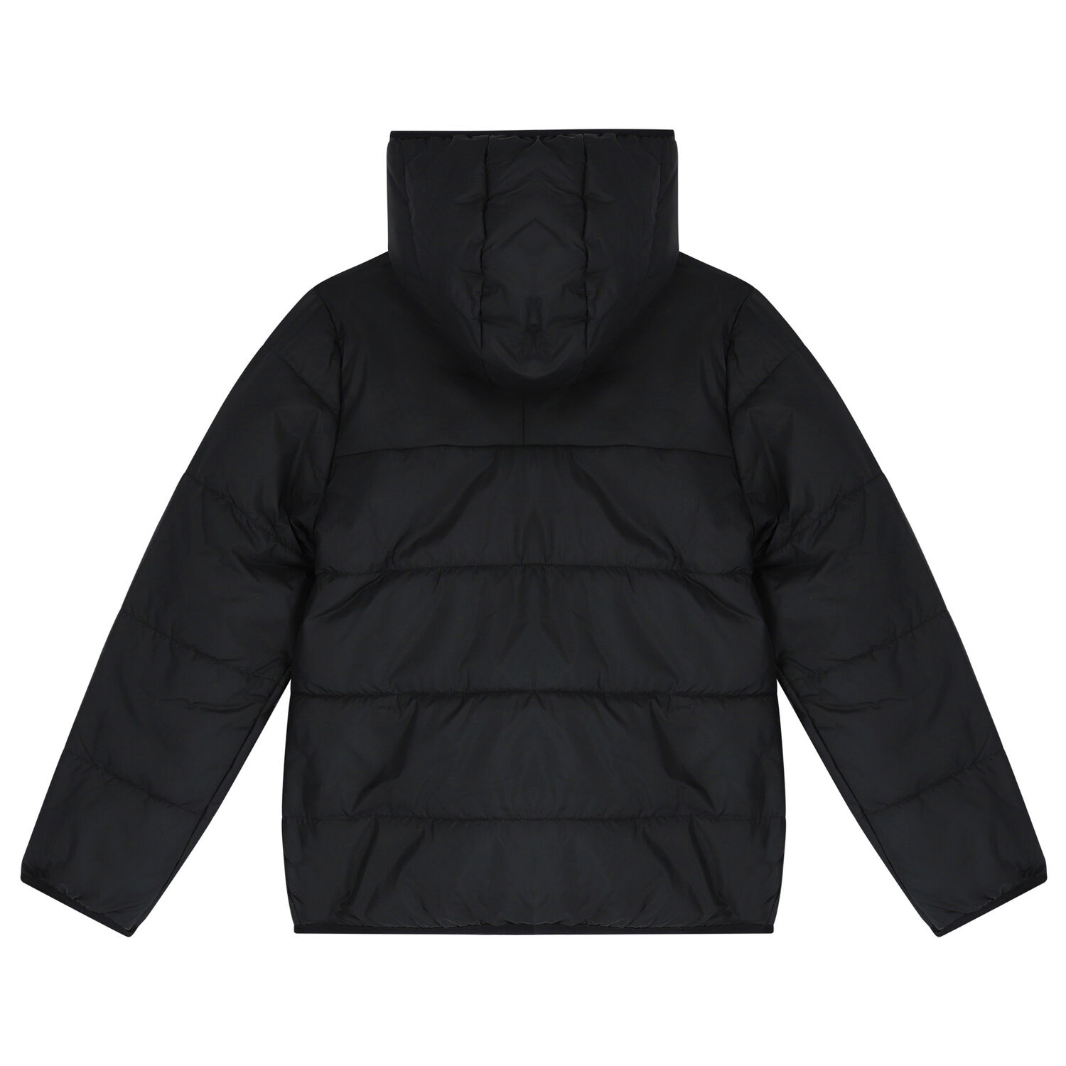 Black Logo Puffer Jacket, 1, hi-res image number null
