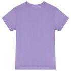 Purple Trefoil Logo T-Shirt, 8, hi-res