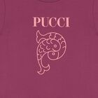 Girls Pink Logo Dress, 2, hi-res