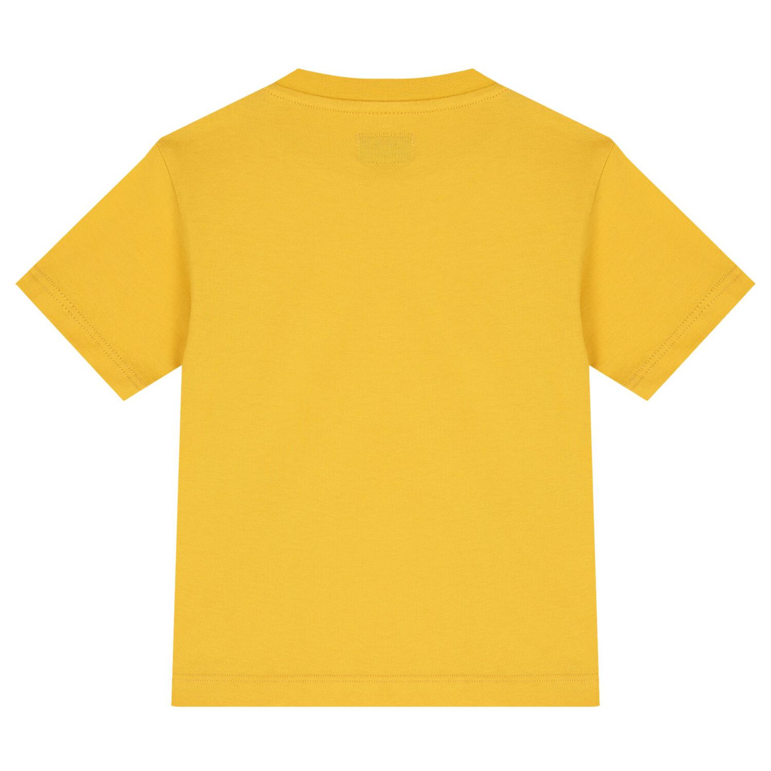 Boys Yellow Logo T-Shirt, 3, hi-res