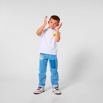 Boys White Logo T-Shirt