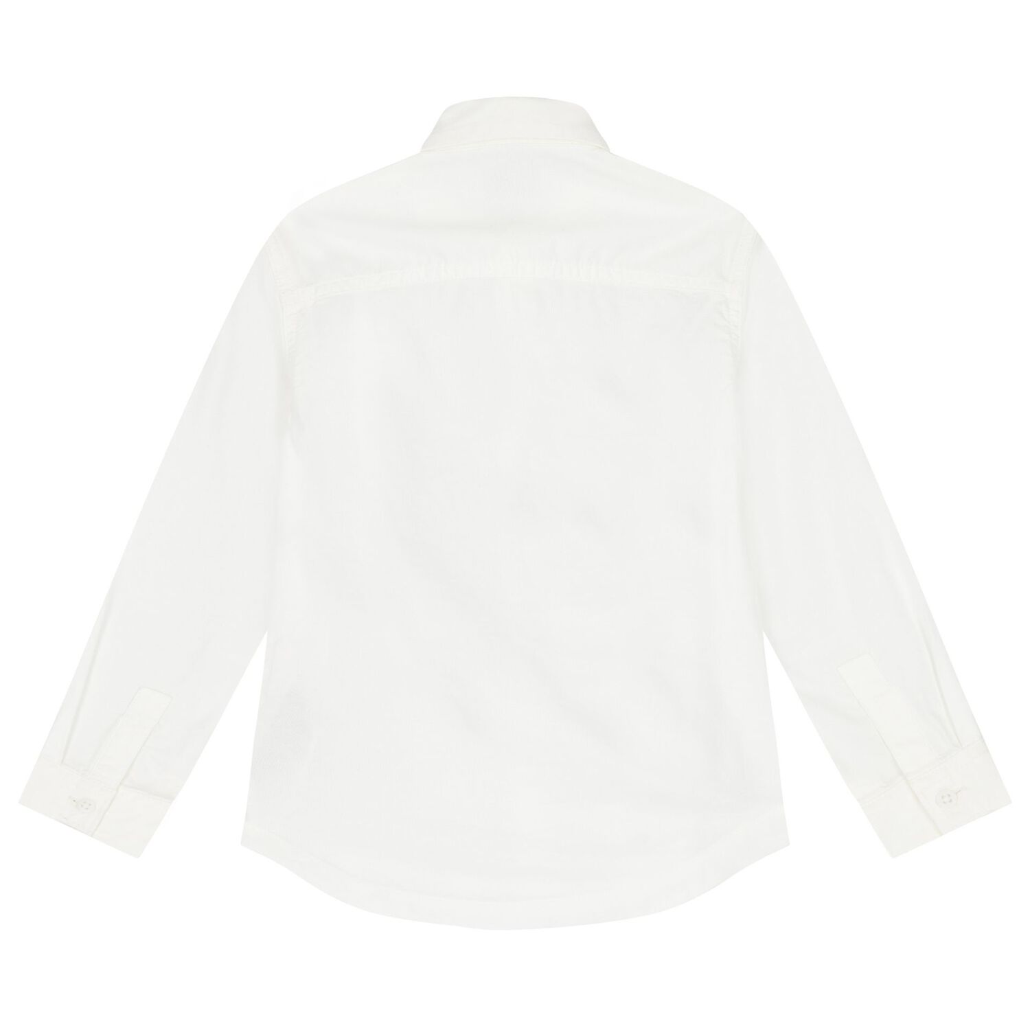 Boys White Logo Shirt, 2, hi-res image number null