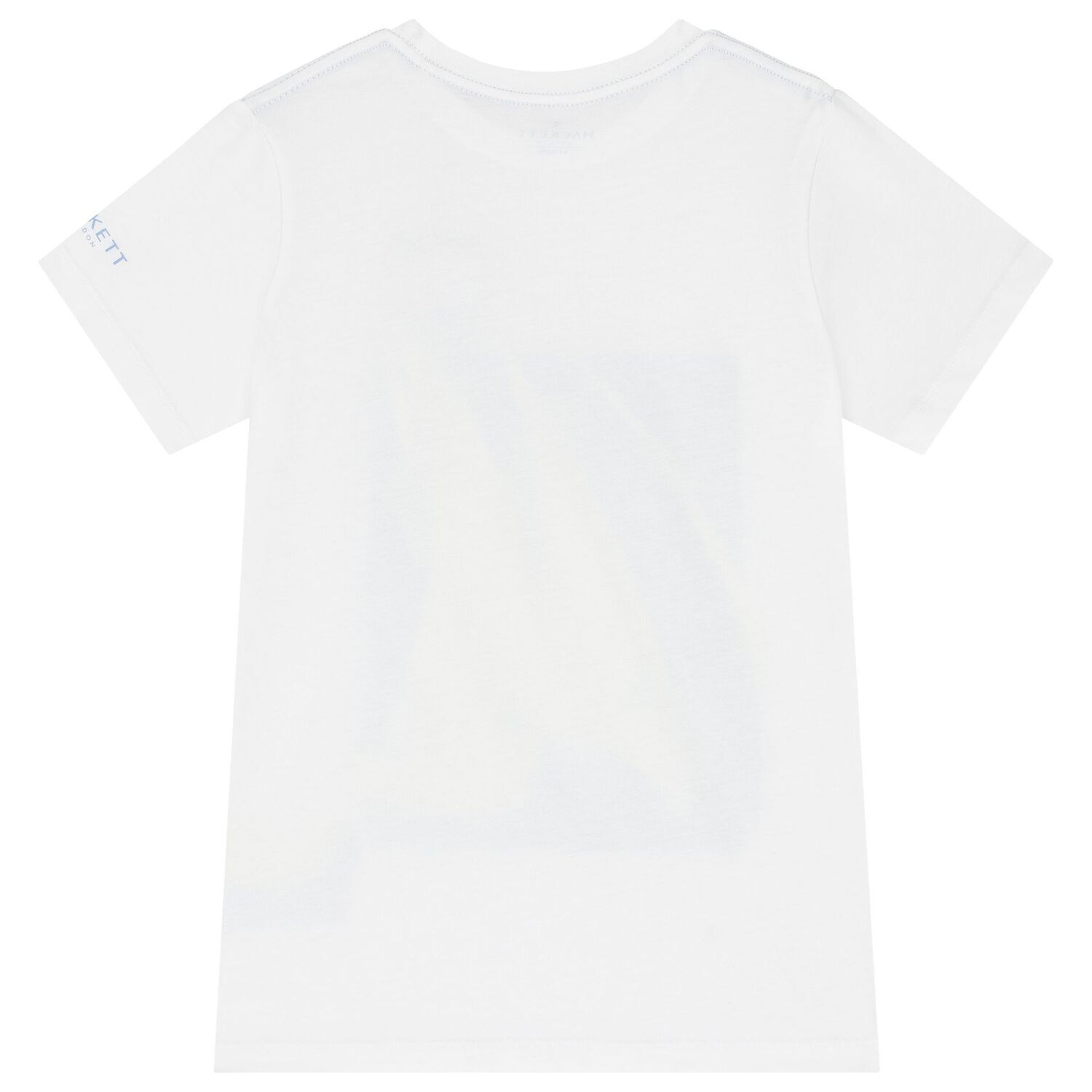 Boys White Logo T-Shirt, 1, hi-res