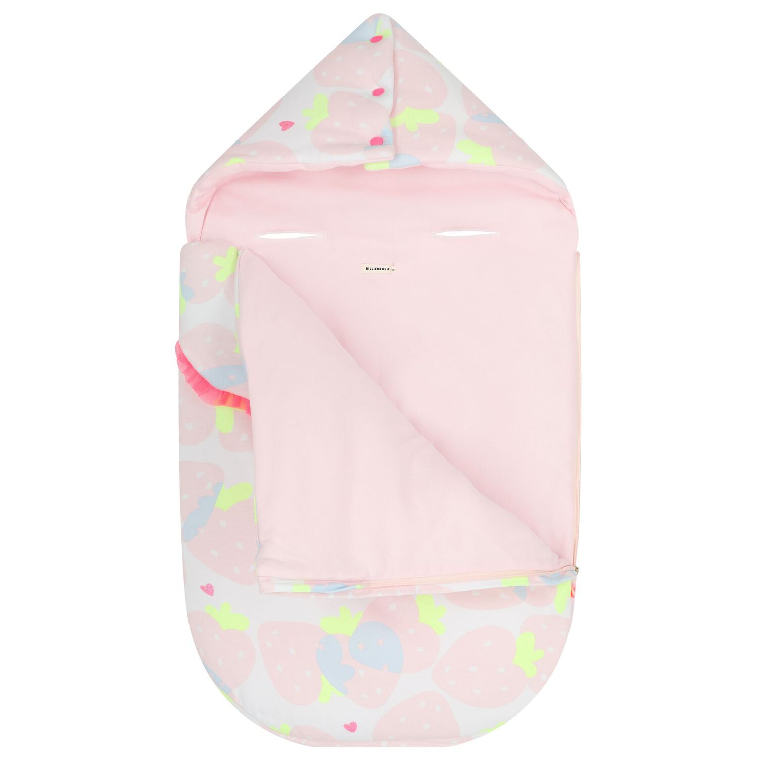 Baby Girls Pink Strawberry Nest, 1, hi-res