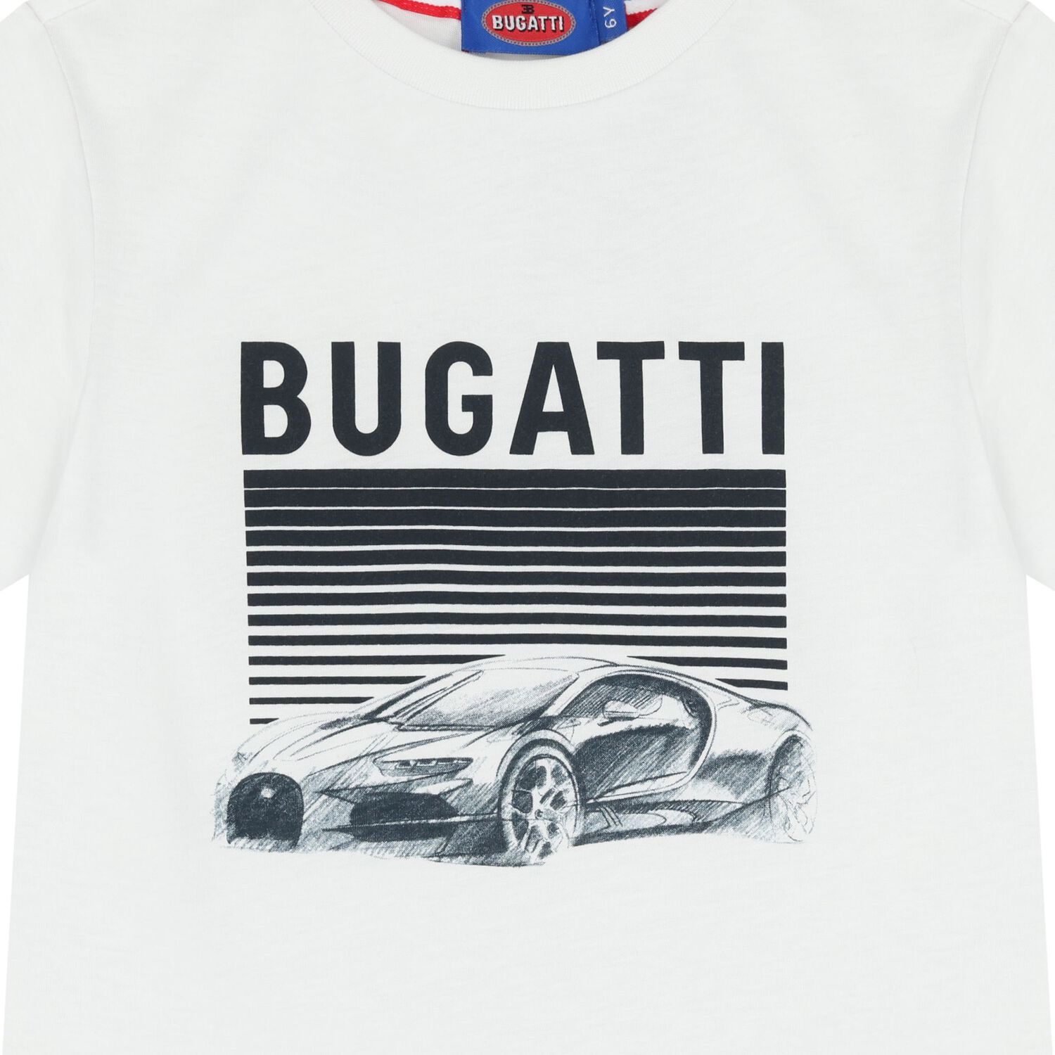 Boys White Logo T-Shirt, 3, hi-res