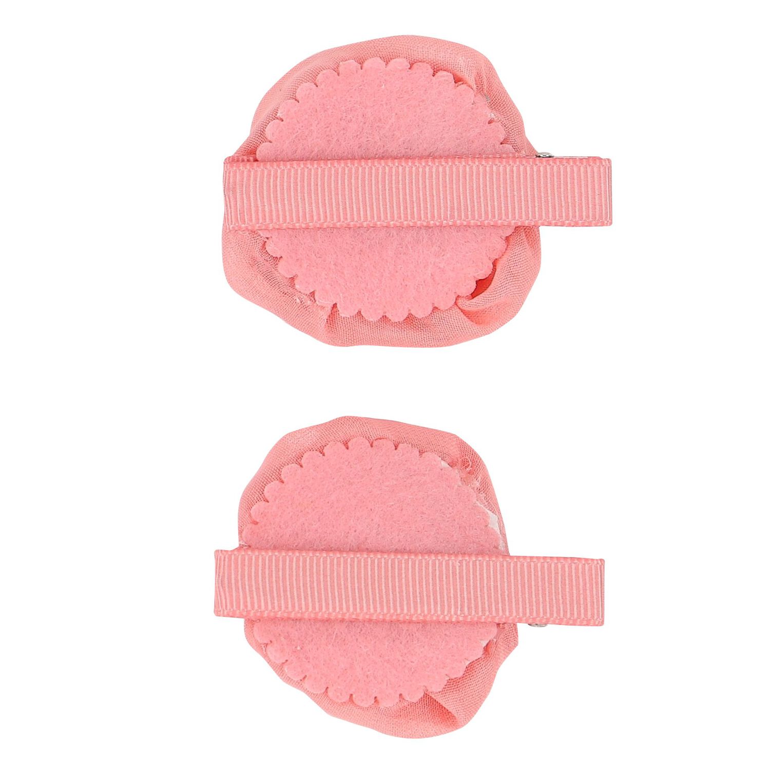 Girls Pink Rosebud Hairclips ( 2-Pack ), 3, hi-res image number null