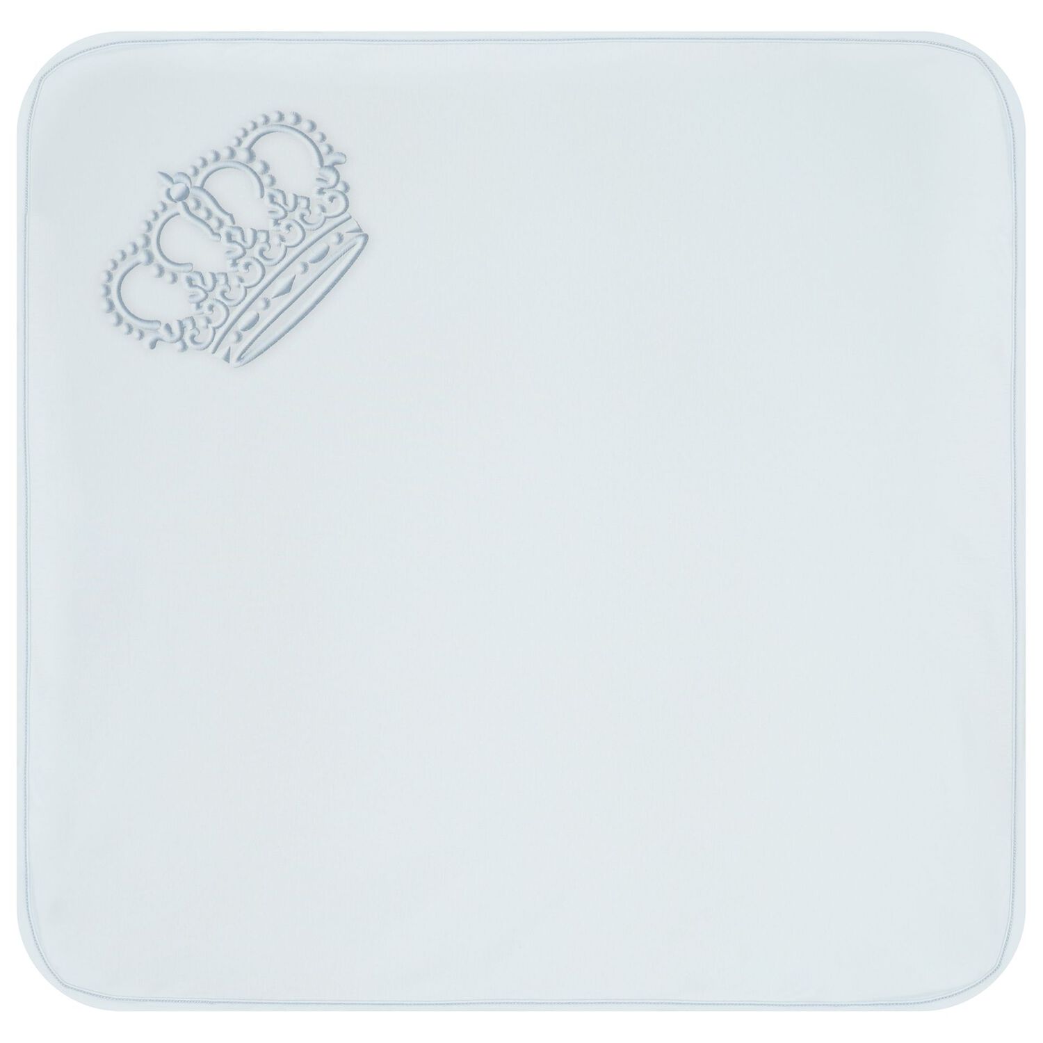 Baby Boys Blue Crown Blanket & Hat Set , 2, hi-res image number null