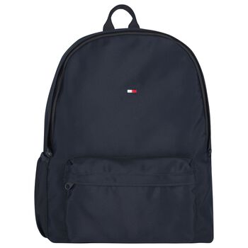 Navy Blue Logo Backpack