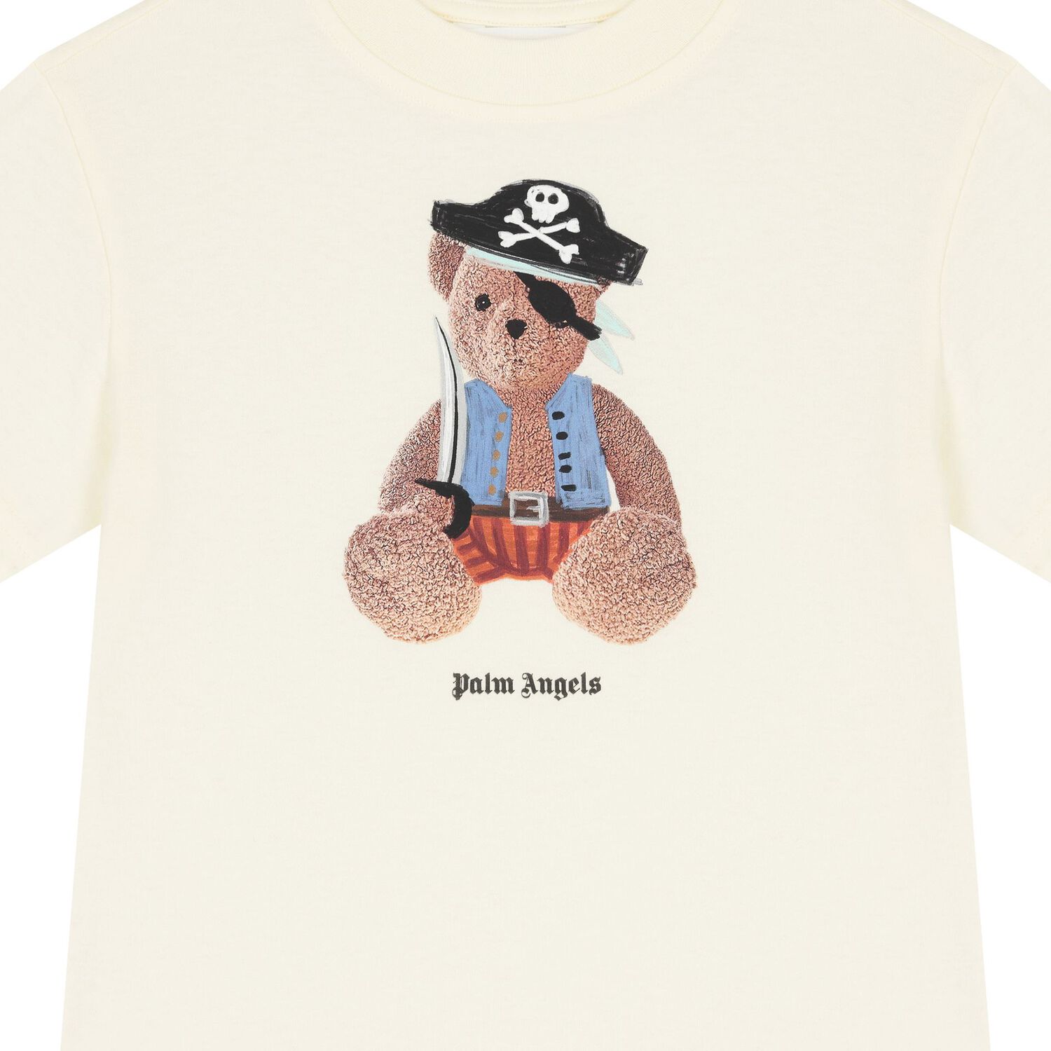 Ivory Logo Pirate Bear T-Shirt, 1, hi-res image number null