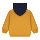 Younger Boys Ivory, Yellow & Navy Blue Teddy Bear Tracksuit Set (3 Piece), 1, hi-res