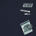 Boys Navy Blue Logo Dinosaur Tracksuit, 2, hi-res