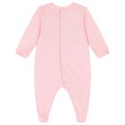 Baby Pink Teddy Bear Logo Babygrow Gift Set, 2, hi-res