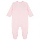 Baby Girls Pink Smocked Babygrow Gift Set, 3, hi-res