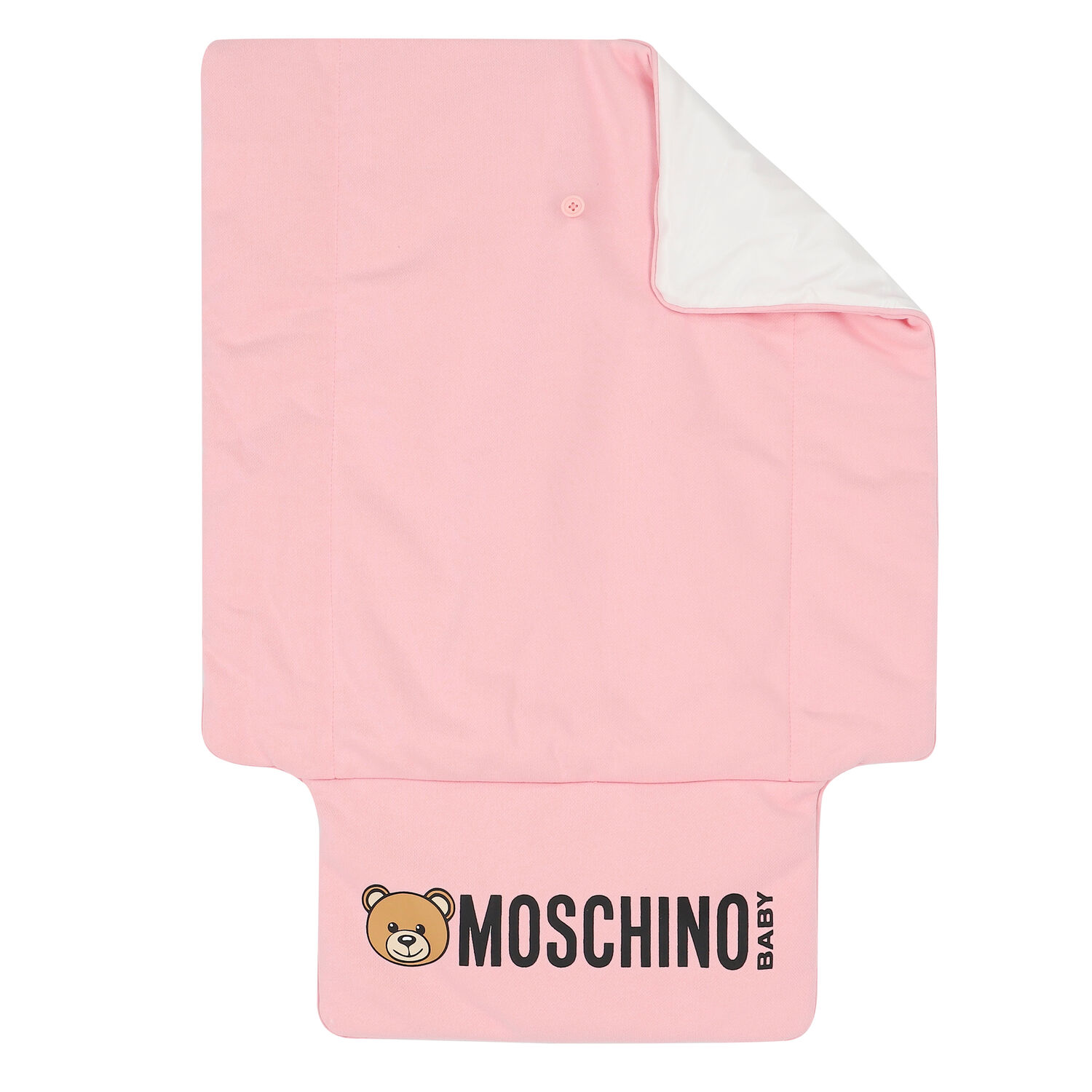 Grey Teddy Logo Baby Changing Bag, 4, hi-res