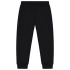 Black Teddy Bear Logo Tracksuit, 3, hi-res