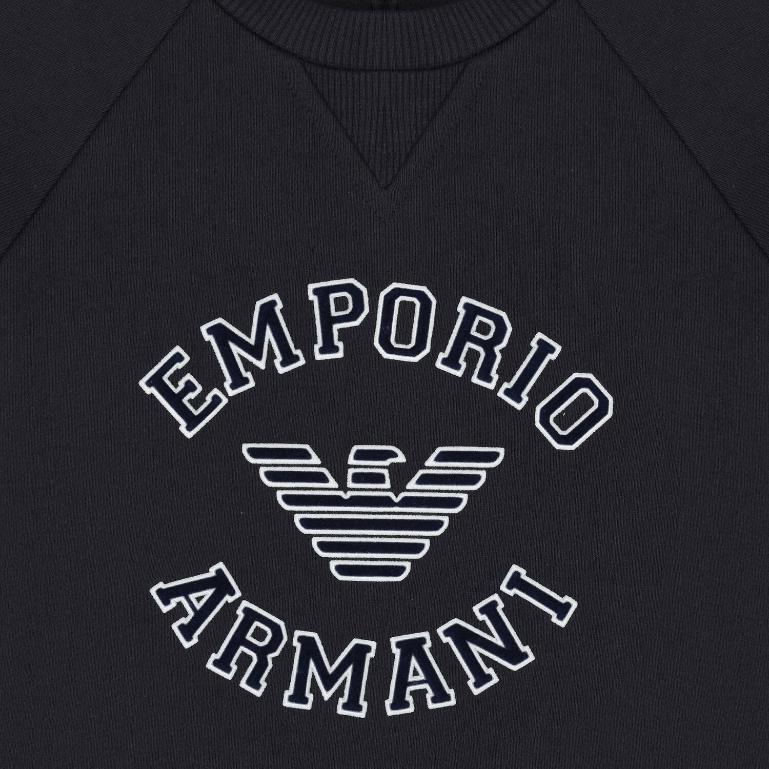 Younger Boys Navy Blue Logo Tracksuit, 1, hi-res