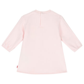 Younger Girls Pink Rabbit Dress