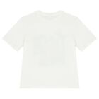 Girls White Fairy T-Shirt, 1, hi-res