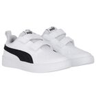 White & Black Rickie Trainers, 1, hi-res
