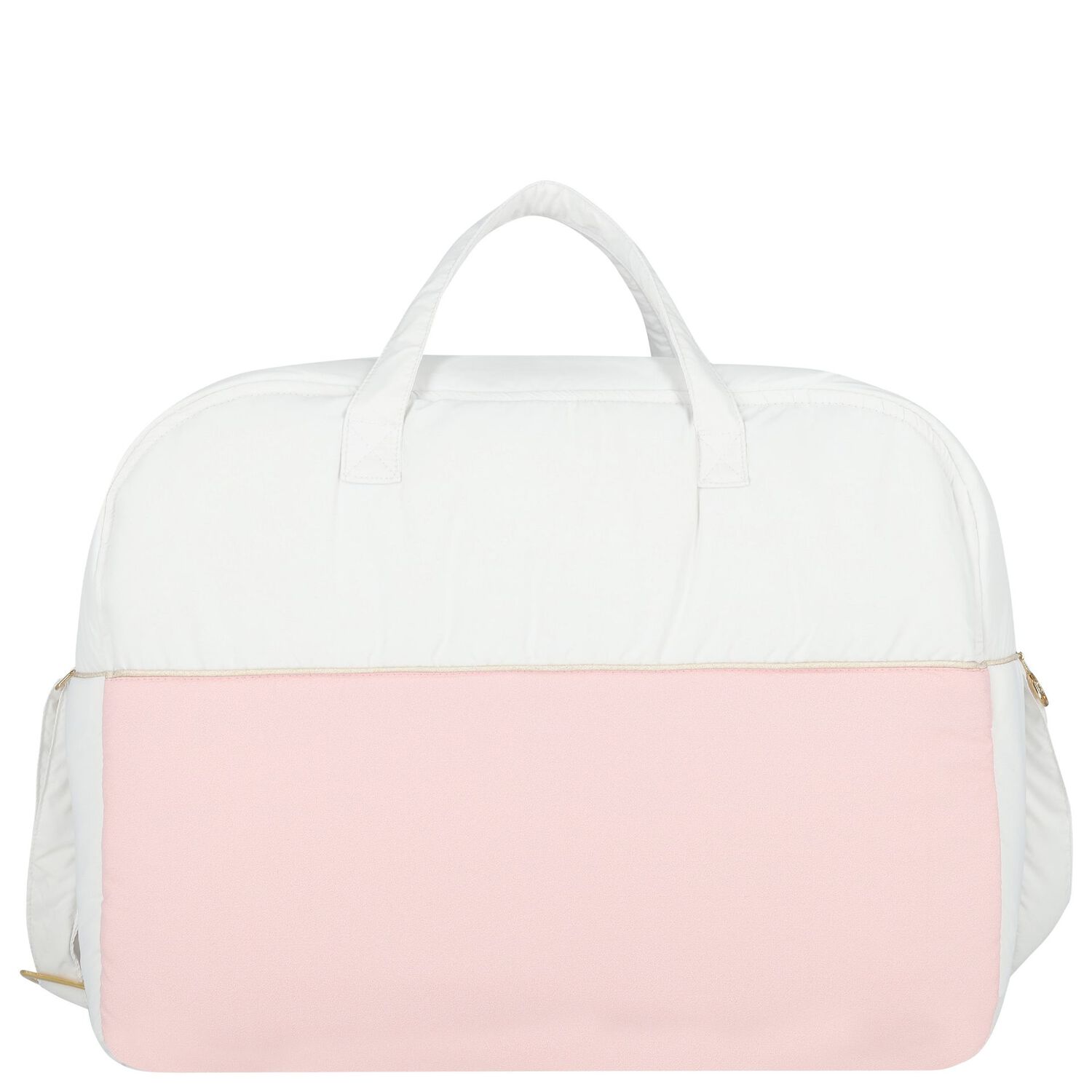 White & Pink Logo Baby Changing Bag, 2, hi-res