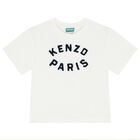 Ivory Logo T-Shirt, 1, hi-res