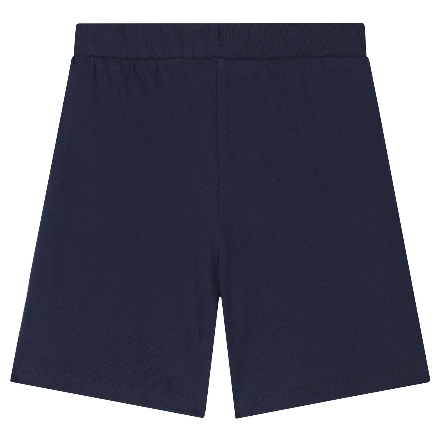 Boys White & Navy Blue Shorts Set, 1, hi-res image number null