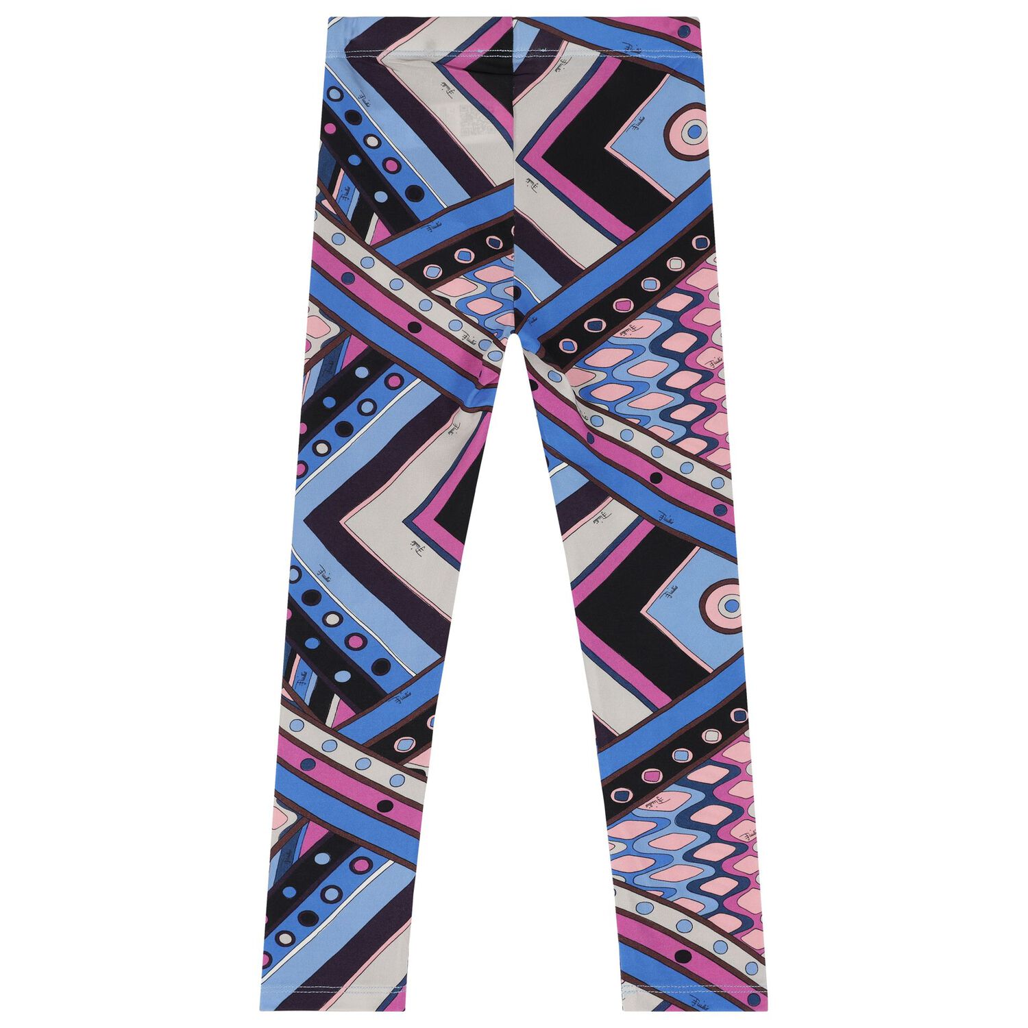 Girls Pink & Blue Vivara Leggings, 1, hi-res