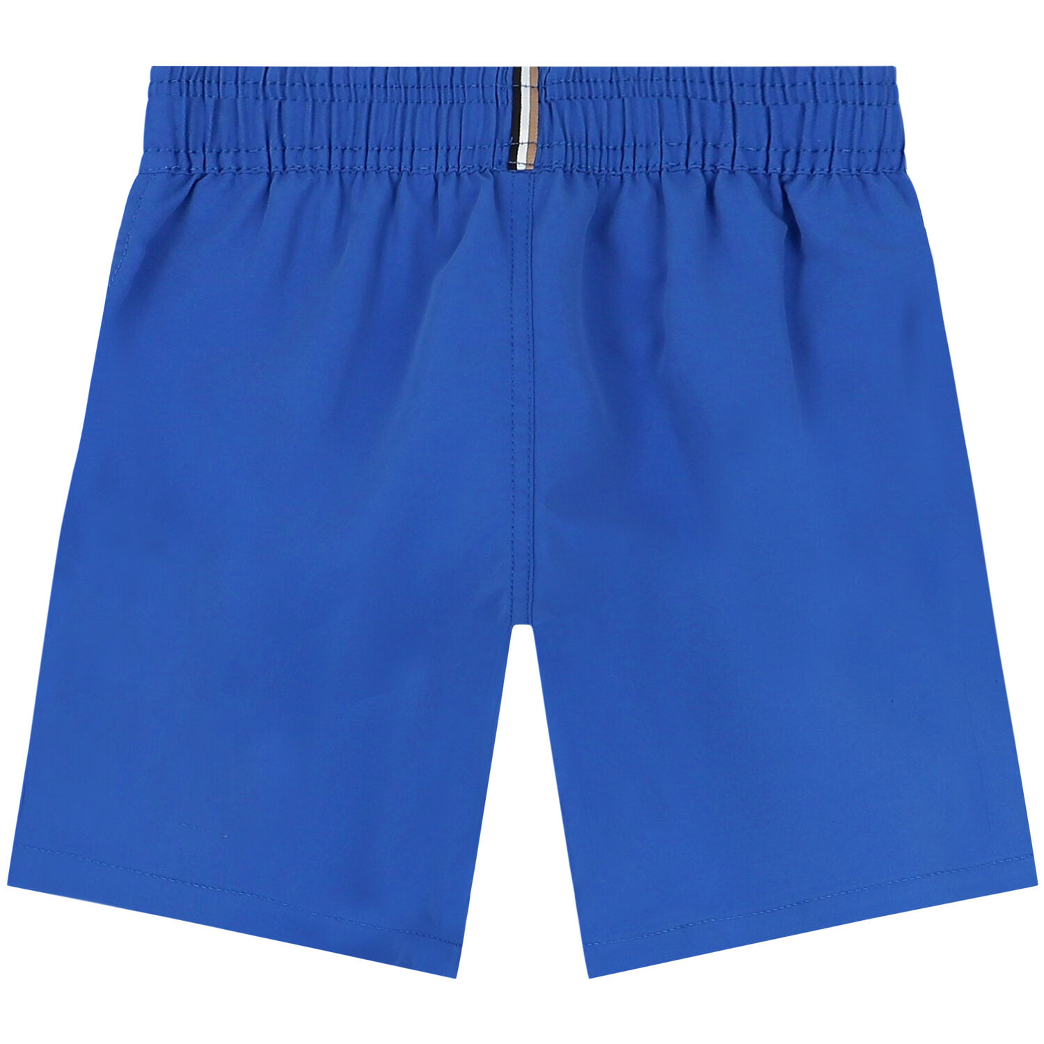 Boys Blue Logo Swim Shorts, 2, hi-res