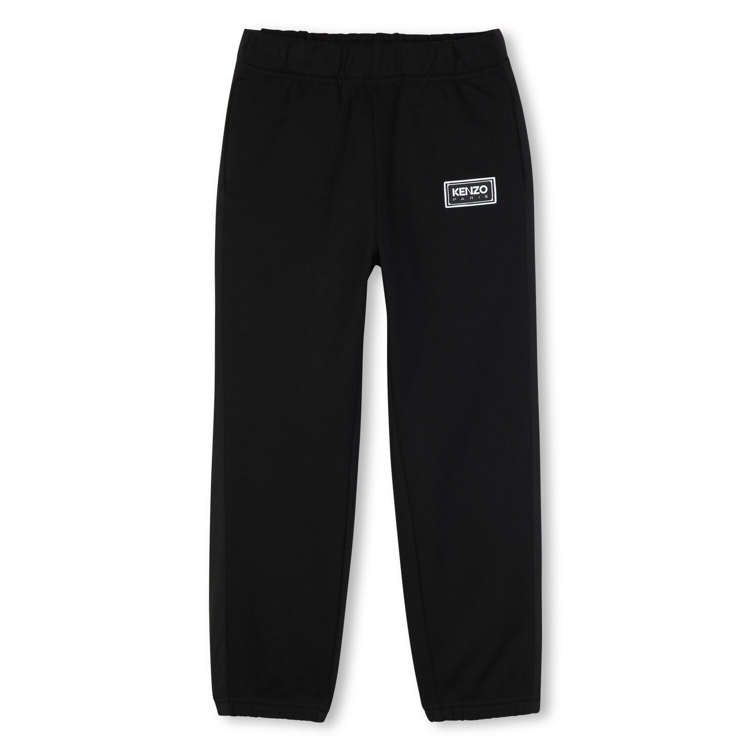 Boys Black Logo Joggers, 1, hi-res