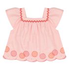 Younger Girls Coral Shorts Set, 1, hi-res