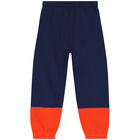 Boys Blue & Red Logo Joggers, 1, hi-res