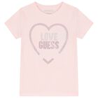 Girls Pink Logo T-Shirt, 1, hi-res