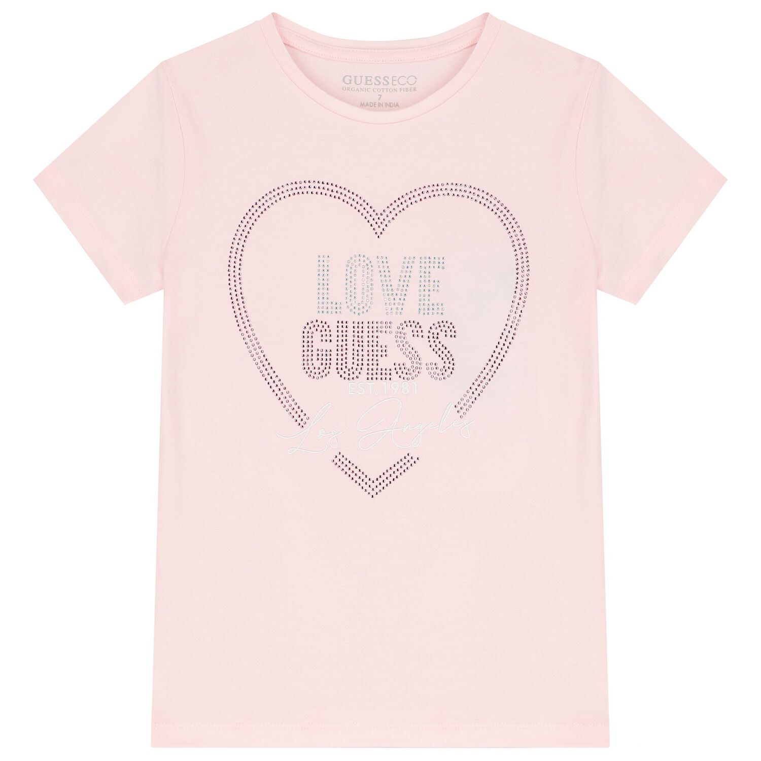 Girls Pink Logo T-Shirt, 1, hi-res image number null