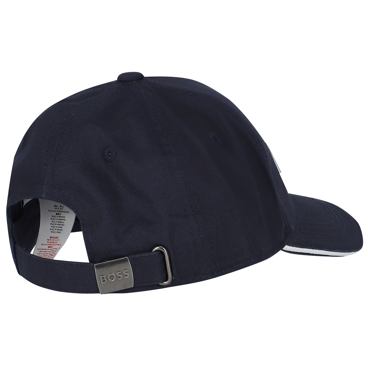 Boys Navy Blue Logo Cap, 1, hi-res image number null
