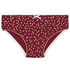 Girls Red & White Briefs (4 Pack), 2, hi-res