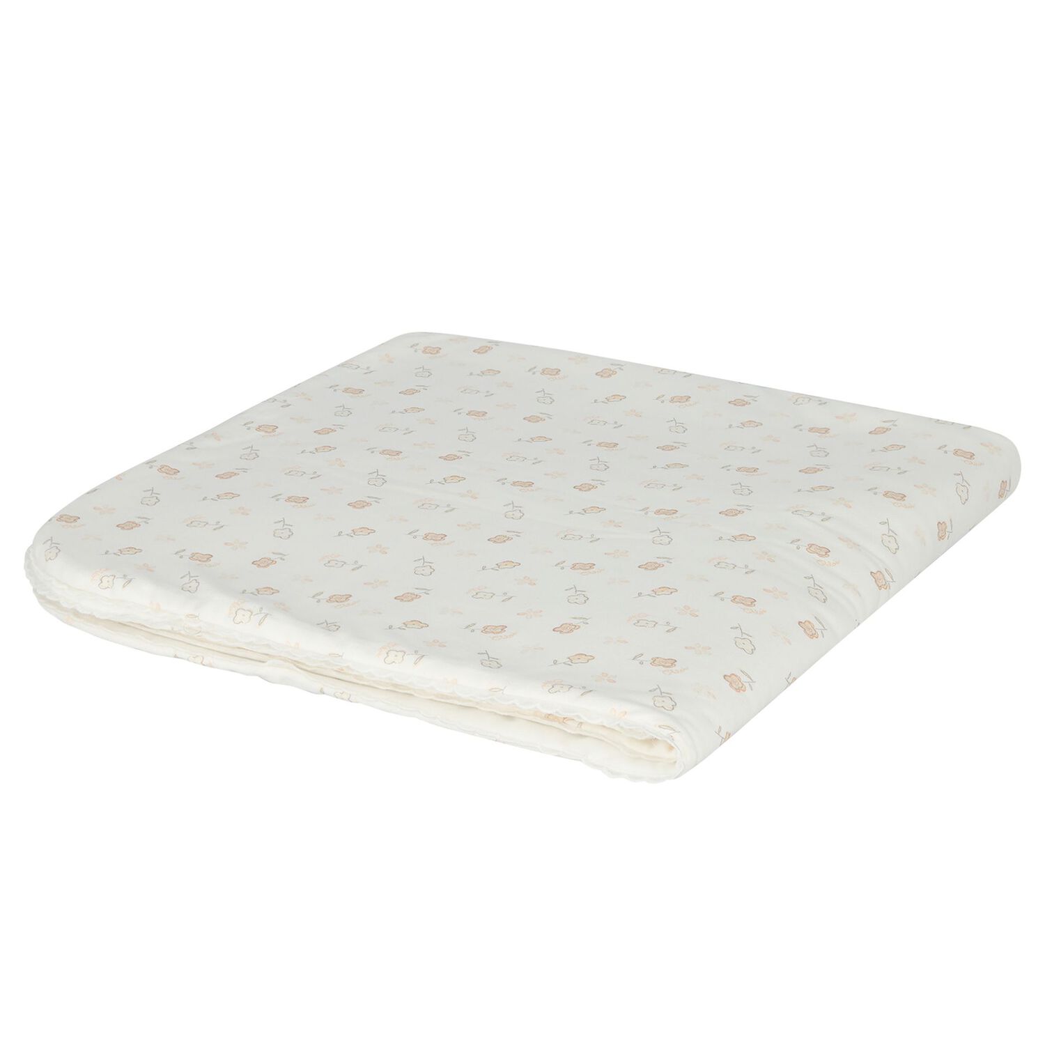 Baby Girls Ivory Logo Flower Gift Set, 1, hi-res