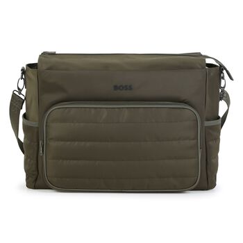 Mini Me Green Logo Baby Changing Bag ( 39CM )