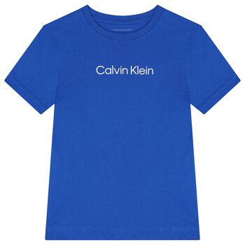 Boys Blue Logo T-Shirt