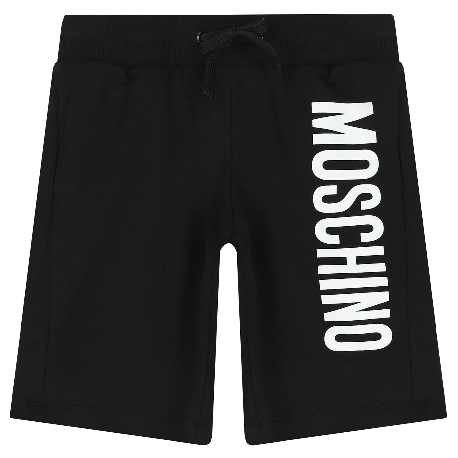 Boys Black Logo Shorts, 1, hi-res image number null