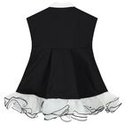 Girls Black & White Dress, 1, hi-res