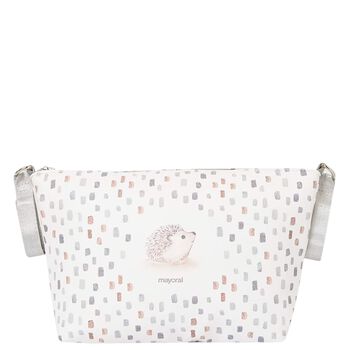 Ivory & Grey Toiletry Bag