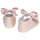 Baby Girls Pink Bow Pre Walker Shoes, 1, hi-res