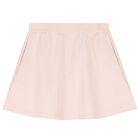 Girls Pink Jersey Flared Skirt, 1, hi-res