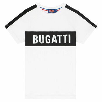 Boys White Logo T-Shirt