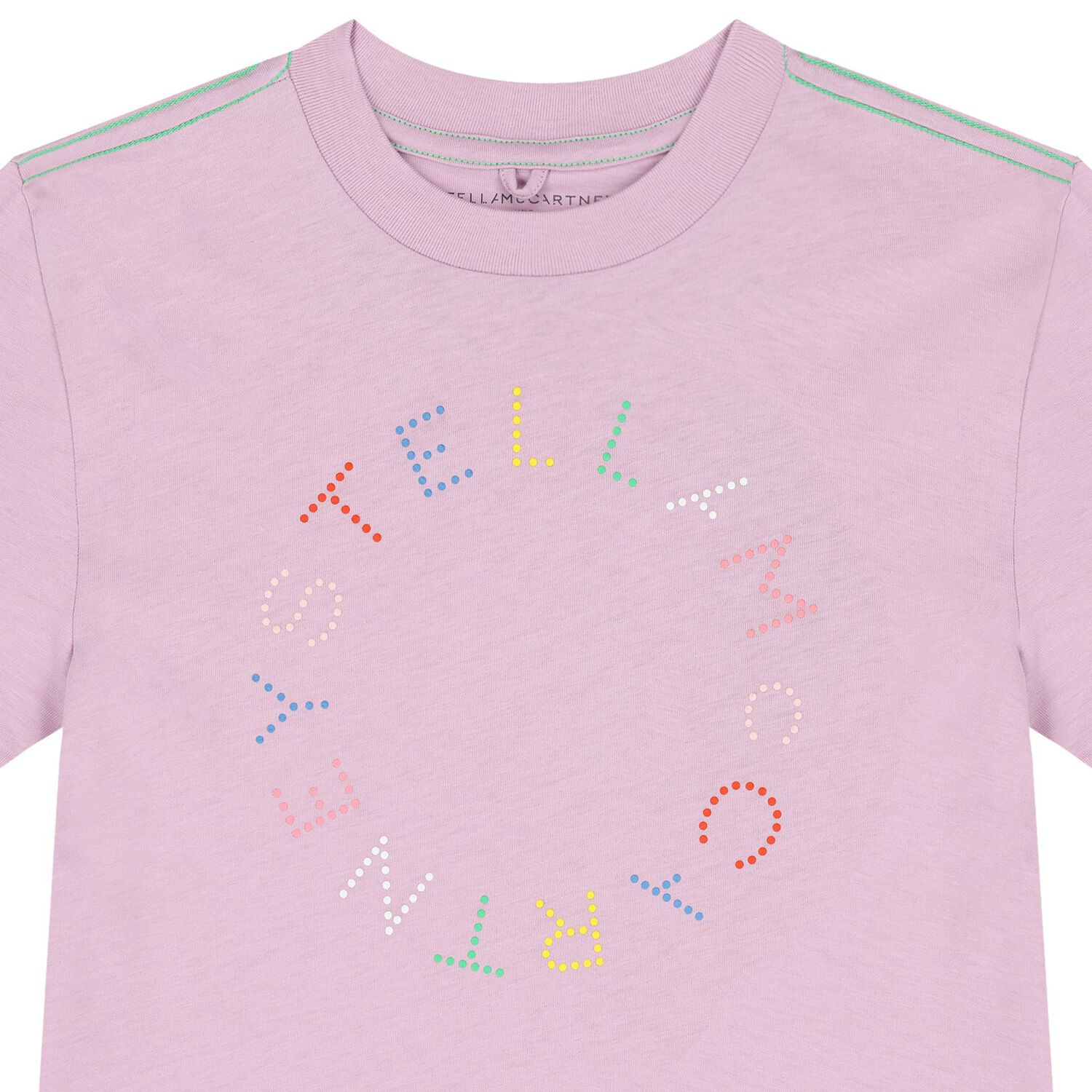 Girls Purple Logo T-Shirt, 2, hi-res image number null