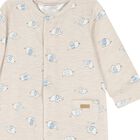 Baby Boys Beige Elephant Babygrow Set, 2, hi-res